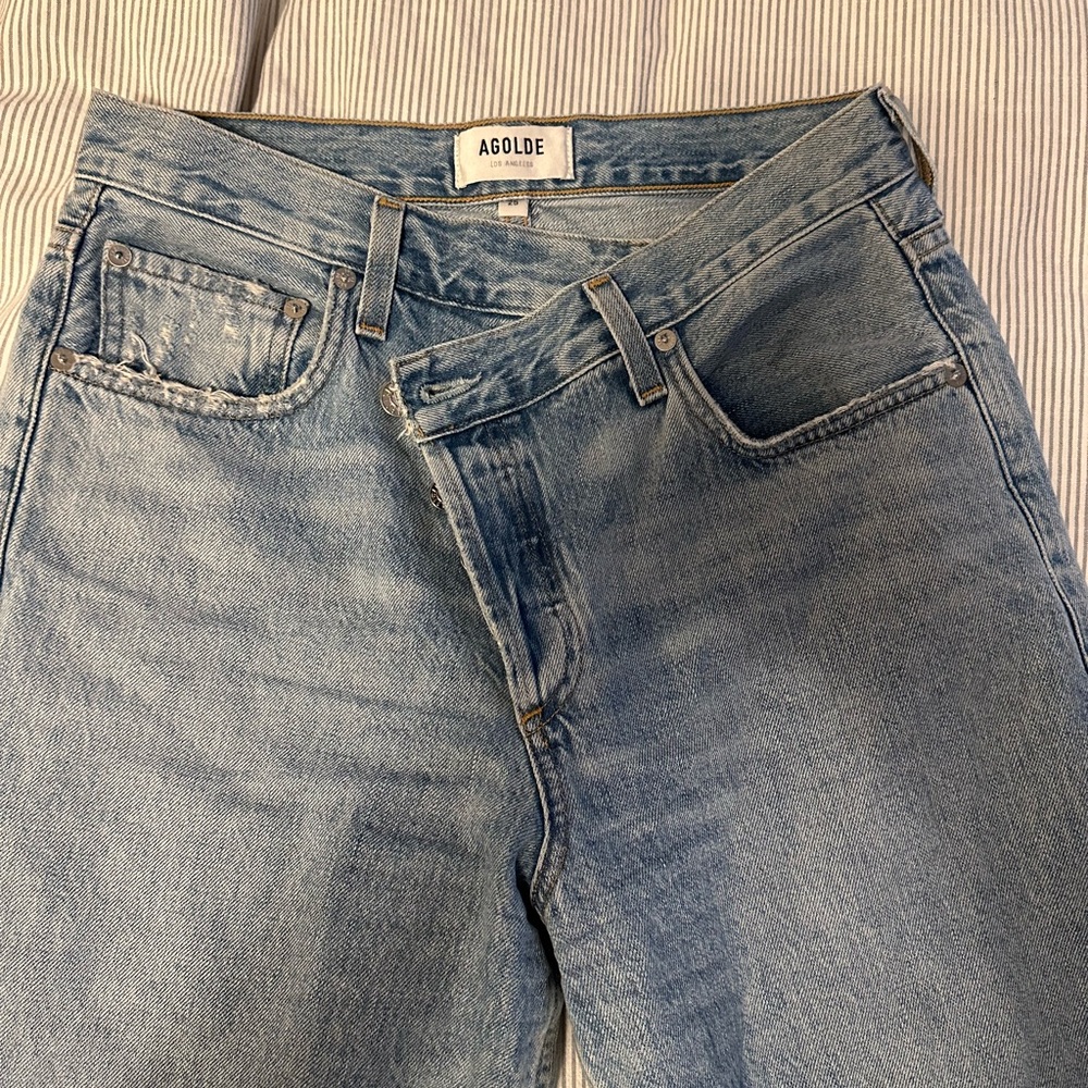 Agolde Light Blue Denim Jeans